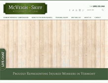 Tablet Screenshot of mcveighskiff.com